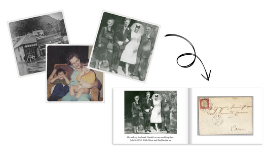 Custom photo book for dementia